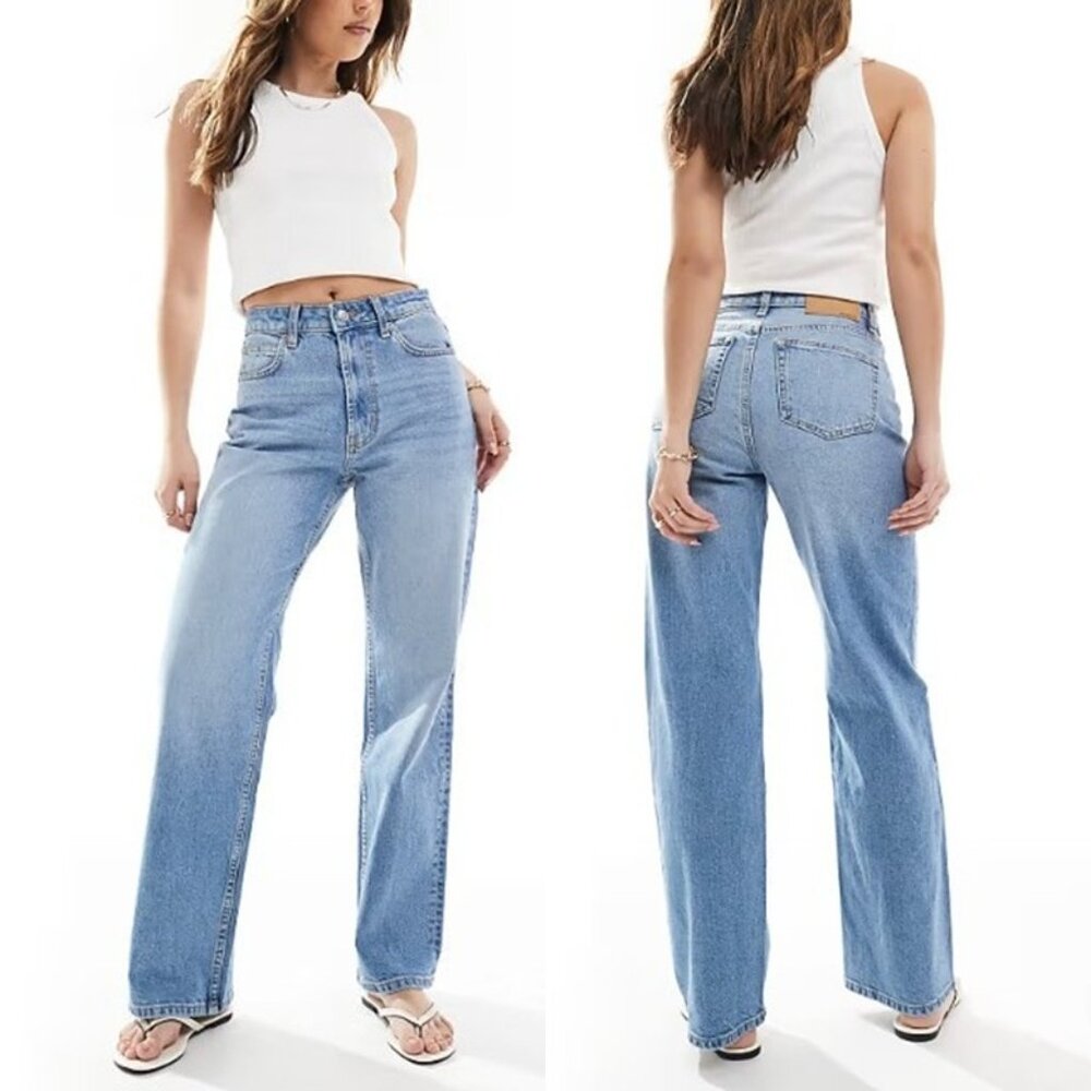 ASOS Classic Blue Straight Leg Jeans